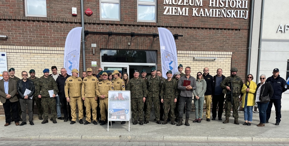 Część praktyczna warsztatów „ZABYTEK–25” w Kamieniu Pomorskim