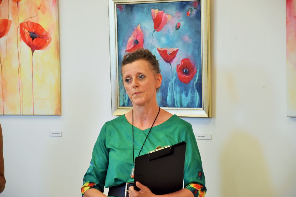 Wystawa malarstwa i ceramiki ręcznie malowanej Marii Horoszkiewicz-Cioroch